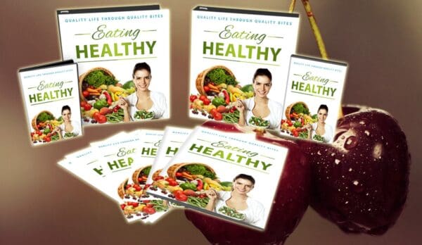 A set of books and cds for eating healthy