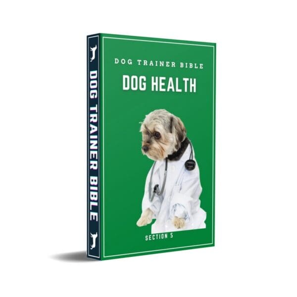 A book cover with a dog wearing a doctor 's coat.